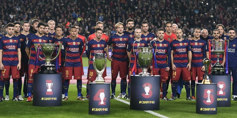 Barcelona 2015 đi vào lịch sử bóng đá với cú ăn 5 thần thánh